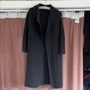 Made in Italy dark grey trench